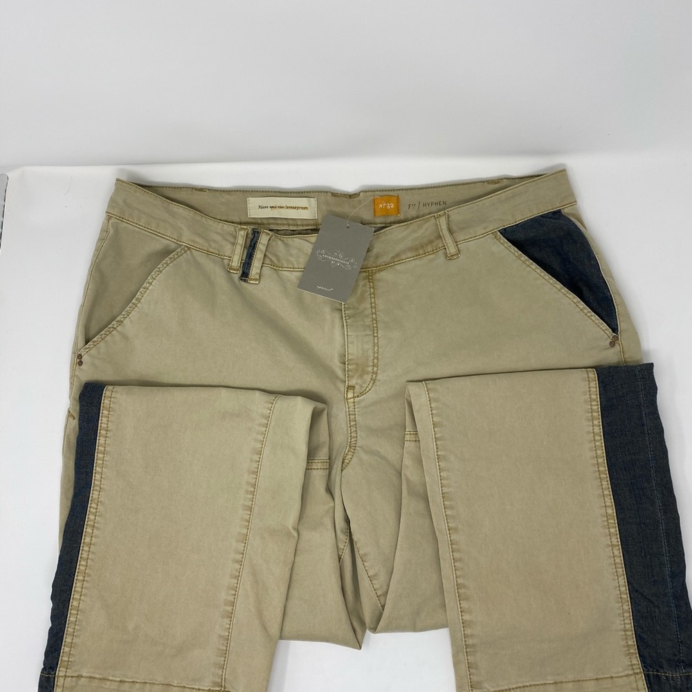Pilcro & the Letterpress Hyphen Khaki Chino Pants